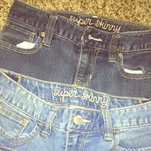 Justice Super Skinny Size 10 Jeans